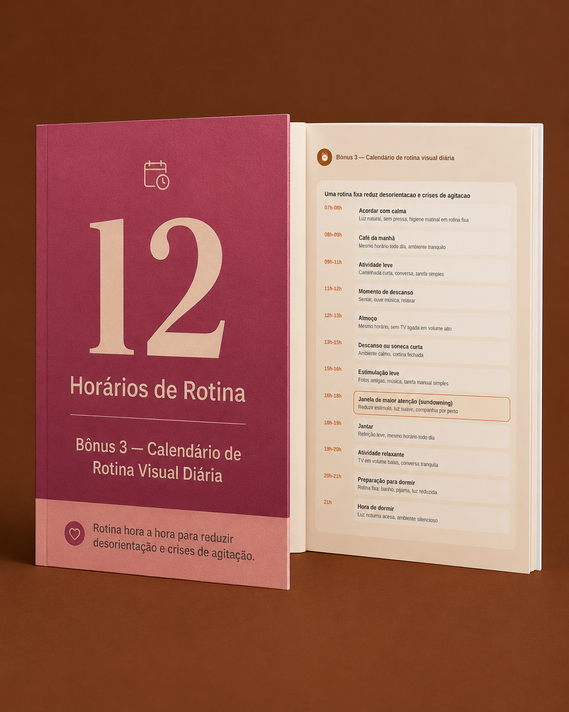Bônus 3 — Calendário de Rotina Visual Diária