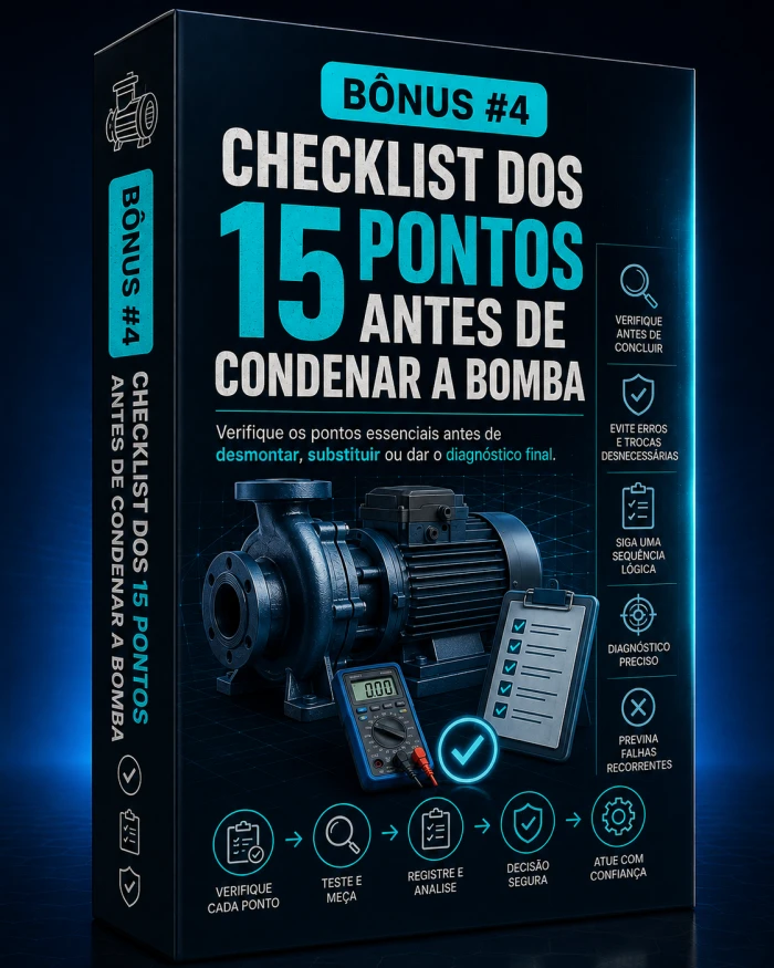 Bônus 4 - Checklist dos 15 Pontos Antes de Condenar a Bomba