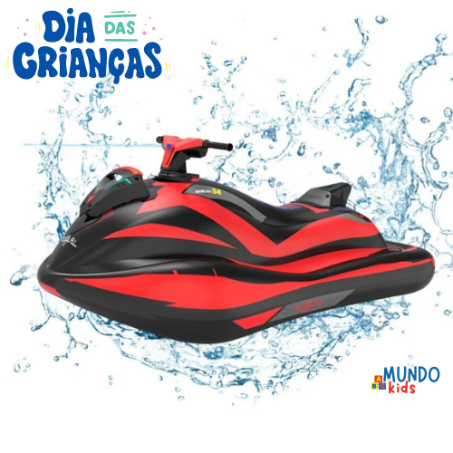 [COMPRE 1 LEVE 2] JetSki Inflável Motorizado Brinquedo de Verão Para Crianças